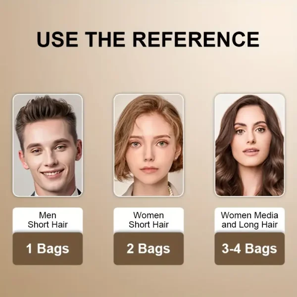 Magari Plant Fragrance Bubble Hair Dye Shampoo - Herbal Color Sachet (30ml)