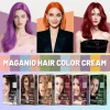 Magari Professional Double-Use Hair Color Cream - Keratin Enriched Lasting Shine (100ml + 100ml)