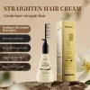 Meidu Hair Straightening Cream with Built-In Comb - Instant Smoothing & Frizz Control (180ml)