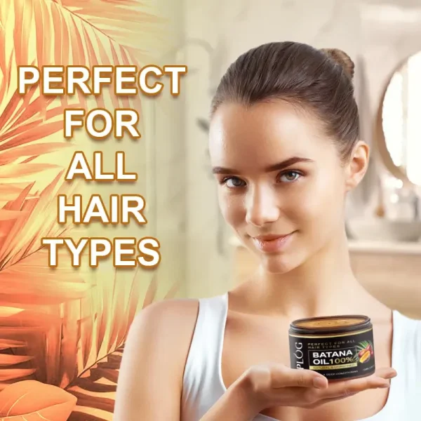 PLOG 100% Natural & Unrefined Batana Oil - Deep Conditioning & Hair Nourishment (120ml)