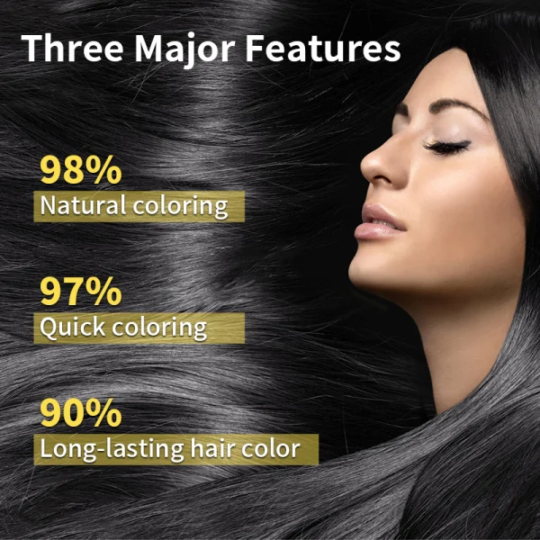 Herbal Essence Twin Sachet Hair Color Kit - No Bleach Direct Lifting Dye (8 Vibrant Shades)