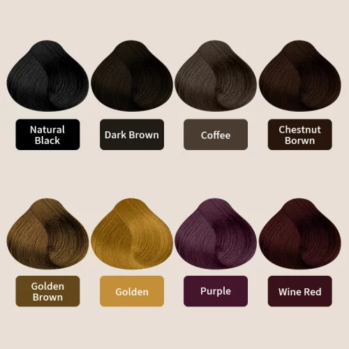 Herbal Essence Twin Sachet Hair Color Kit - No Bleach Direct Lifting Dye (8 Vibrant Shades)