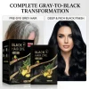 4-in-1 Herbal Hair Dye Bags - Instant Coffee Hair Color Shampoo Sachet (30ml)